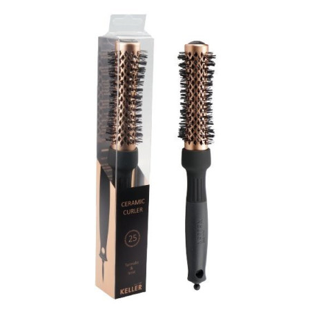 Kartáč na vlasy Ceramic Curler Turmalin & Ionic 25 mm