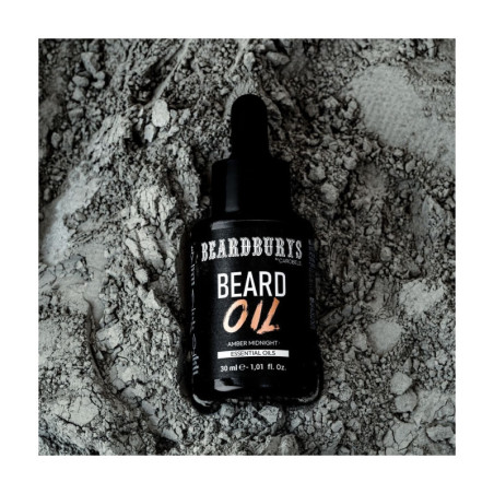 Olej na vousy BEARDBURYS Amber Midnight - 30 ml.