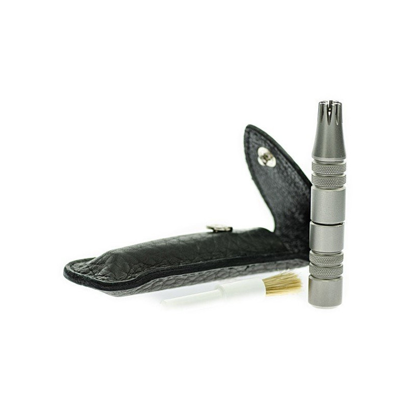 Zastřihávač chloupků DOVO Solingen KLIPETTE 9385 006 s koženým pouzdrem