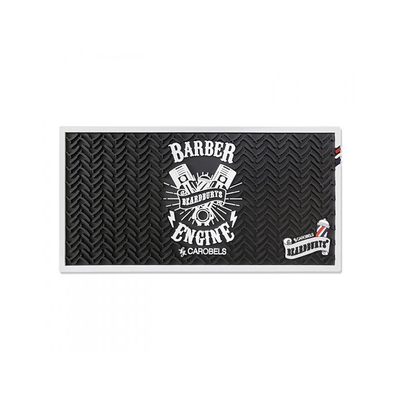 Gumová pracovní podložka pro barbery Beardburys