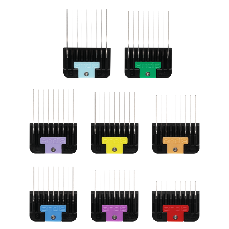 Přídavné kovové hřebeny ANDIS - set