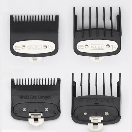 Set přídavných hřebenů (1,5 mm a 4,5 mm) na strojky Wahl