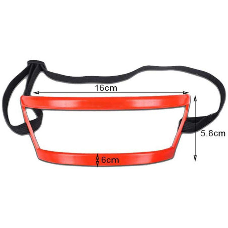 Vodítko na tvarování vlasů na krku