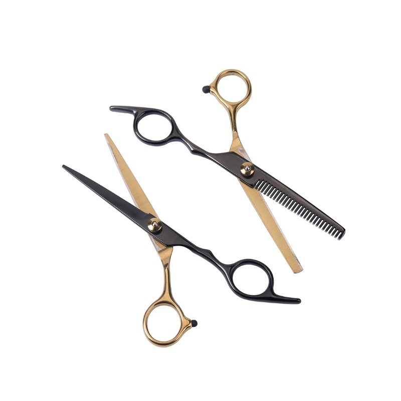 Set kadeřnických nůžek na domací střihání